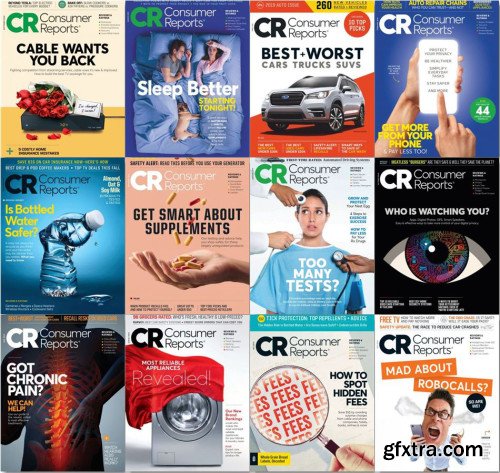 Consumer Reports - 2019 Full Year Issues Collection