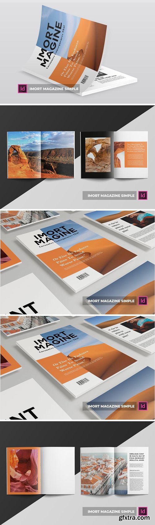 Imort magazine simple | Magazine Template