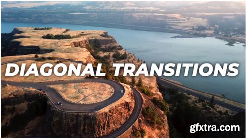 Diagonal Transitions - After Effects 302202