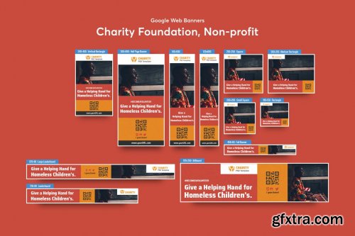 Charity Foundation, Non-profit Banners