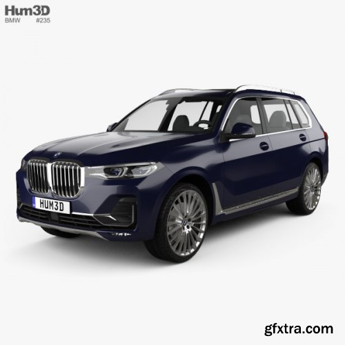 BMW X7 (G07) 2019 3D model