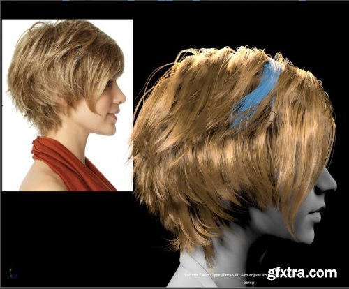 Tarkan Sarim Patreon - Interactive Xgen IGS female short hair grooming