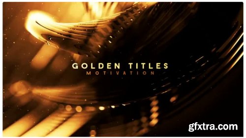 Golden Titles Motivation - After Effects 302384