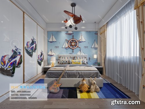 Modern Style Bedroom 182 (2019)