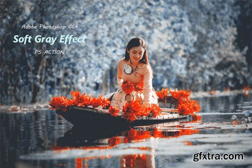 CreativeMarket - Soft Gray Color Effect 4233520