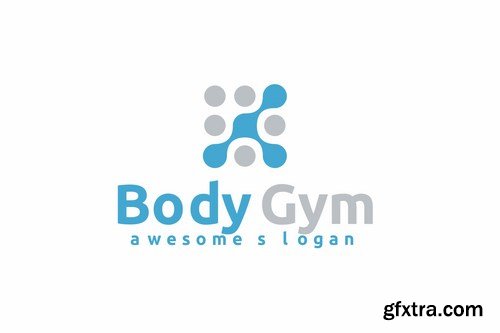 Body Gym Logo Template