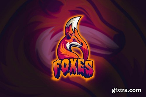 Foxes - Mascot & Esport LogoEsport Logo