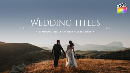 Videohive - 50 Wedding Titles - 24961453