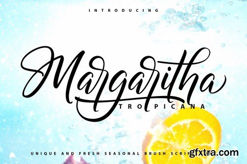 Margaritha-Tropicana Unique Brush Script Font