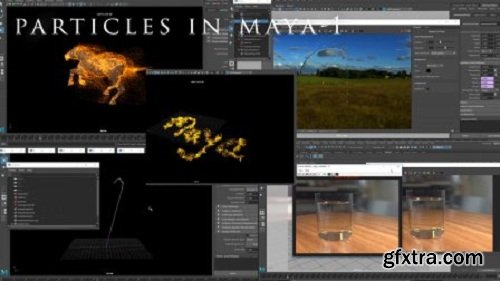 Particles in Maya-1