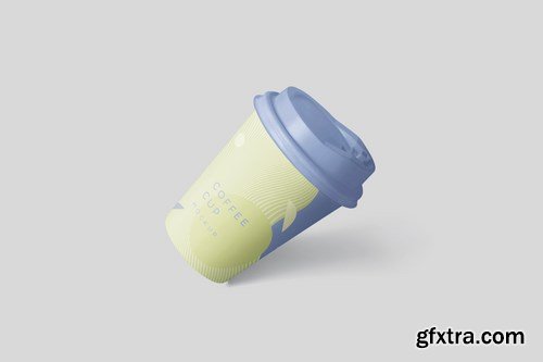 Coffee Cup Mockup Set - Small Size - Disposable