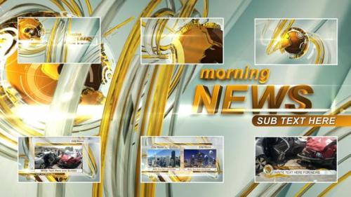Videohive - Morning News Intro - 23475763