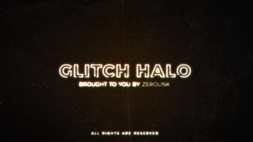 Videohive - Glitch Halo - 17122729
