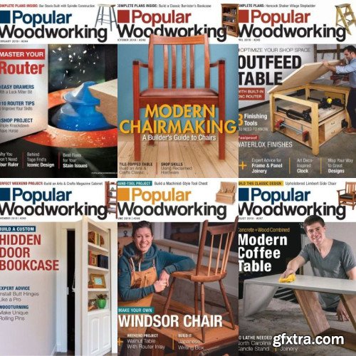 Popular Woodworking - Full Year 2019 Collection