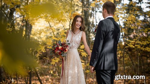 Autumn Wedding Photography - How to edit wedding pictures in Adobe Lightroom?
