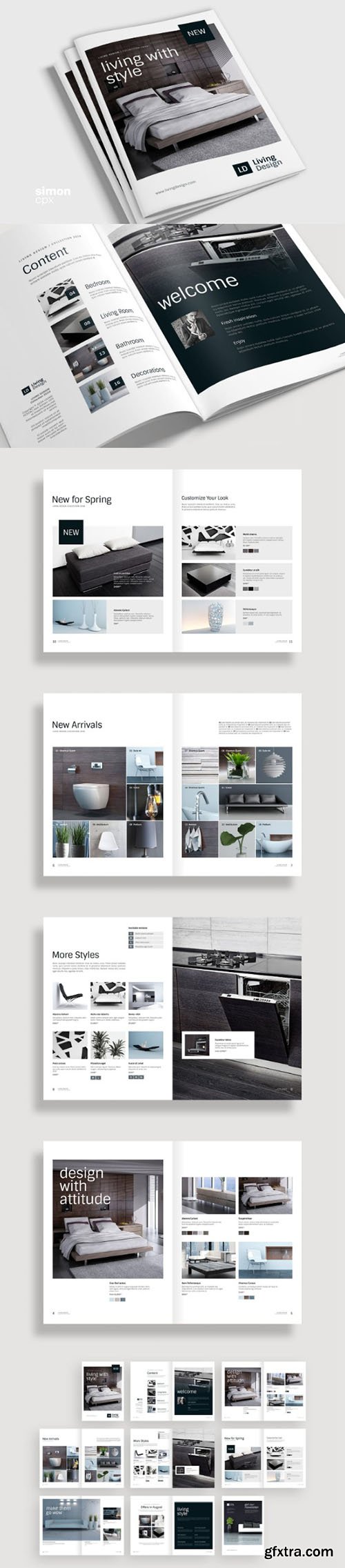 Living Design - Product Catalog Template