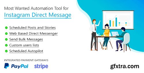 CodeCanyon - DM Pilot v2.0.4 - Most Wanted SaaS Automation Tool for Instagram Direct Message - 23624241