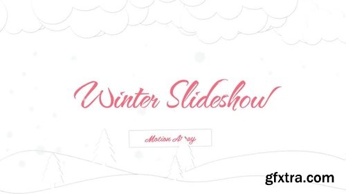 Minimal Winter Slideshow AFTER EFFECTS
