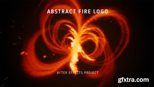 VideoHive Abstract Fire Logo 25024385