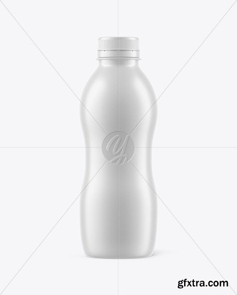 Glossy Plastic Bottle Mockup 51079