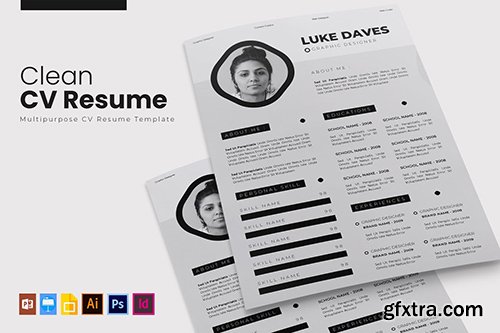Clean | CV & Resume