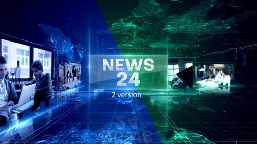 Videohive - News 24 Intro - 24605790