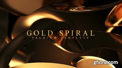Gold Spiral AFTER EFFECTS