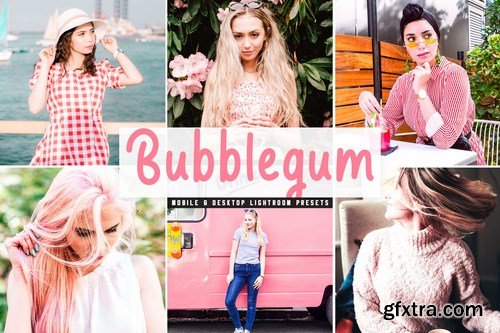 Bubblegum Mobile & Desktop Lightroom Presets