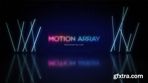 Neon Logo Reveal AFTER EFFECTS