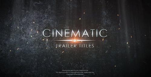 Videohive - Cinematic Trailer Titles - 20905263