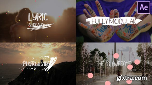 VideoHive Lyric Slideshow | After Effects 25058839