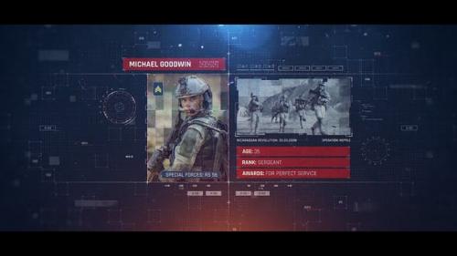 Videohive - Military Identification - 25061334