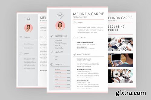 Melinda Account Resume Designer