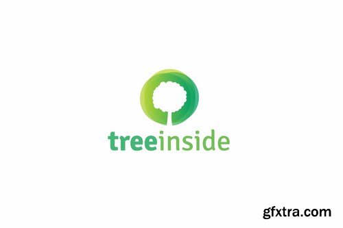 Tree Inside Logo Template