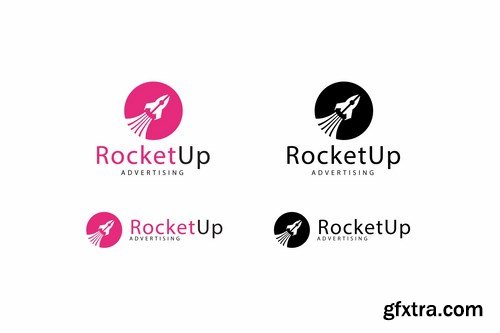 Rocket Apps Logo Template