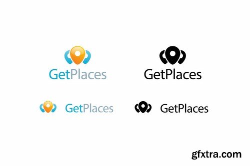 Get Places Logo Template