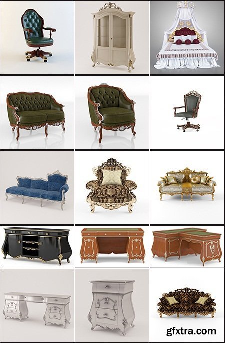 Italian furniture - Modenese Gastone (Barocco)