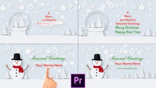 Videohive - Christmas Wishes Text - Premiere Pro - 25072835