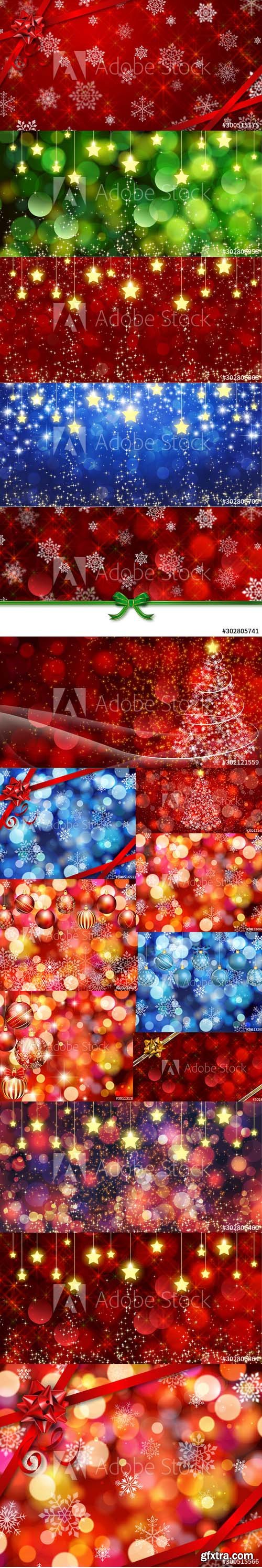 Magic Christmas Backgrounds Pack Vol 3