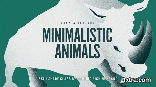 Draw & Texture Minimalistic Animals in Illustrator