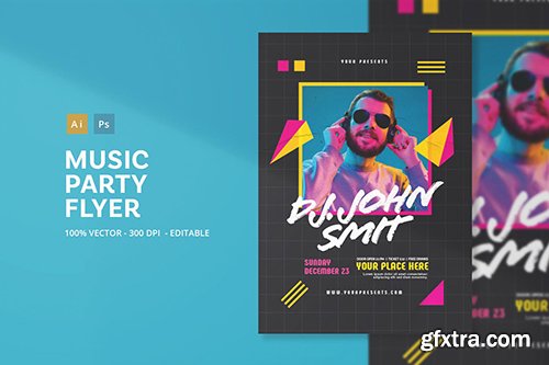 Music Party Flyer