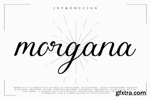 Morgana - Signature Script Font