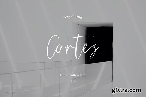 Cortez - Handwritten Font