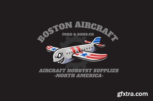 aircraft - Mascot & Esport Logo