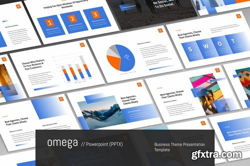 Omega - Corporate Theme Powerpoint and Google Slides Templates