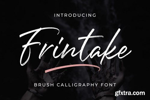 Frintake - Brush Calligraphy Font