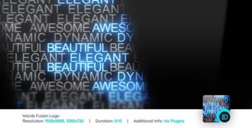 Videohive - Words Fusion Logo Reveal V2 - 159945