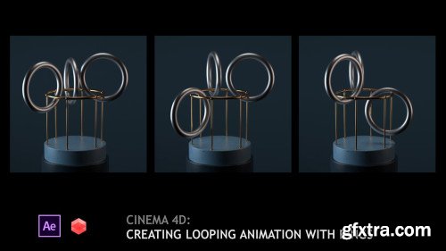 Cinema 4D: Creating looping animation with rings