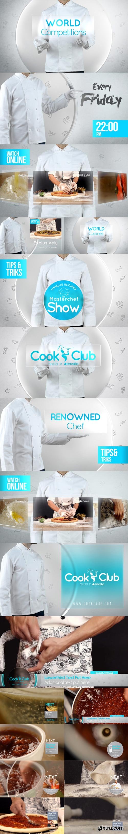 Videohive - Cook Club Broadcast Package - 14859304
