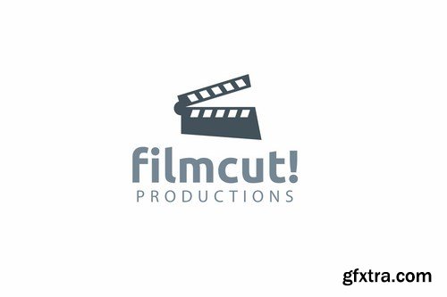 Film cut logo template